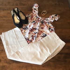 ❎DONATED❎ Ann Taylor Loft Lined Linen Ankle Pants